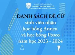 Học Bổng Annex Vnu 2024 Pdf Download Pdf Free